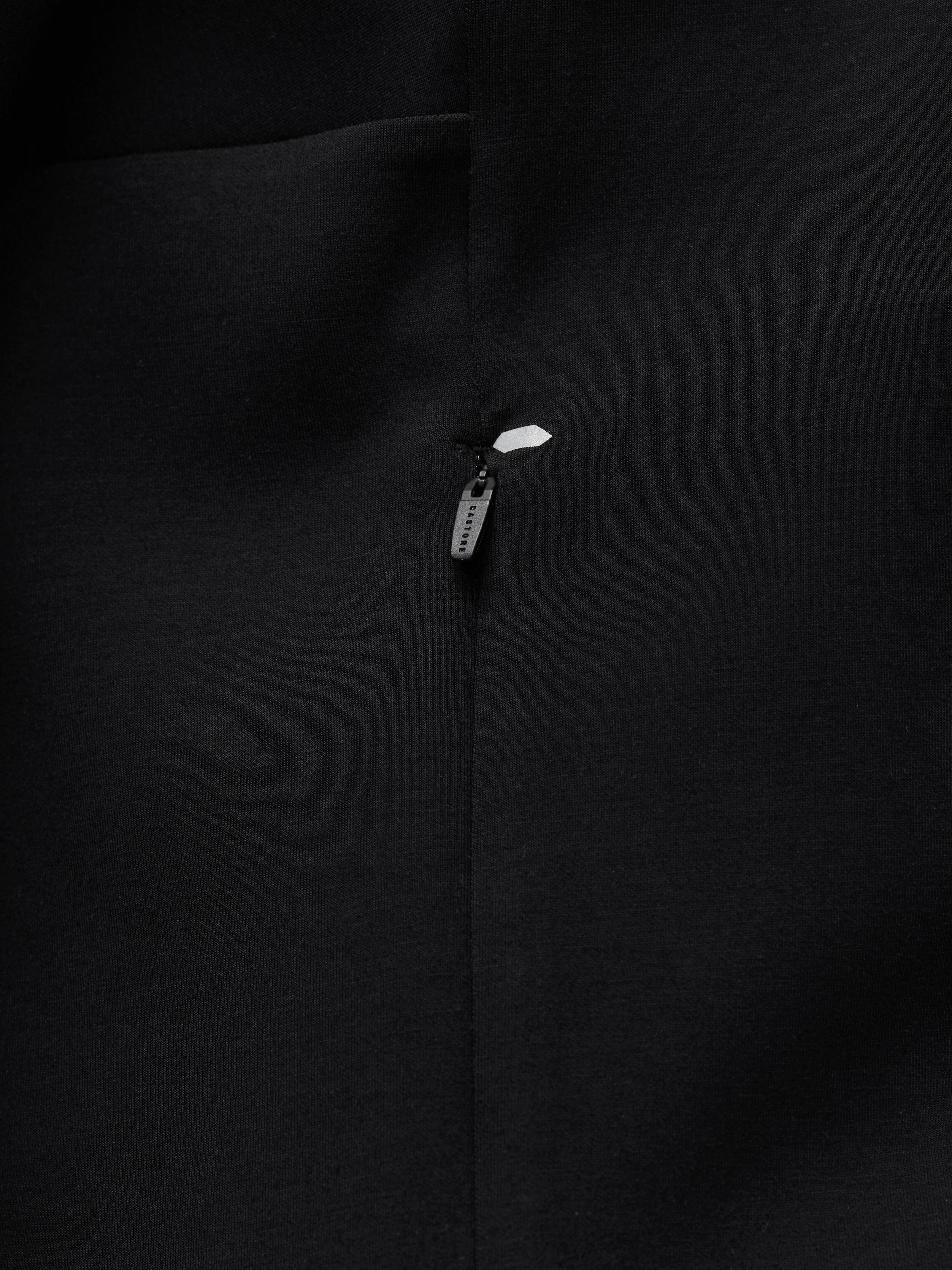 Travel Lifestyle Zip Hoodie - Black