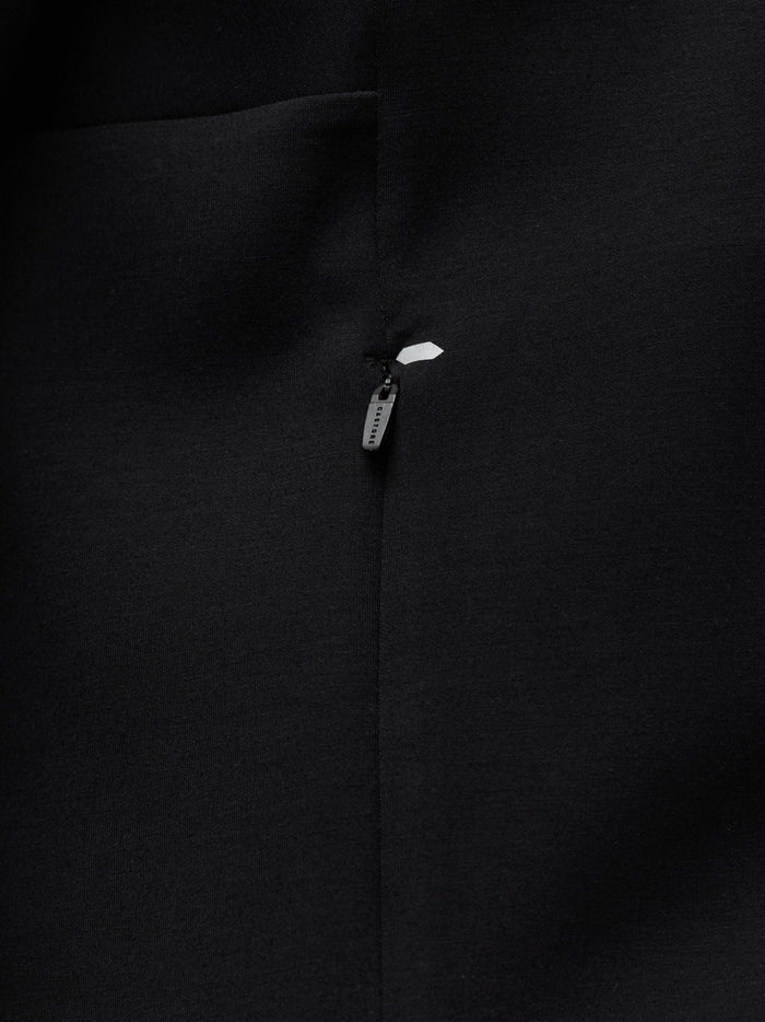 Travel Lifestyle Zip Hoodie - Black