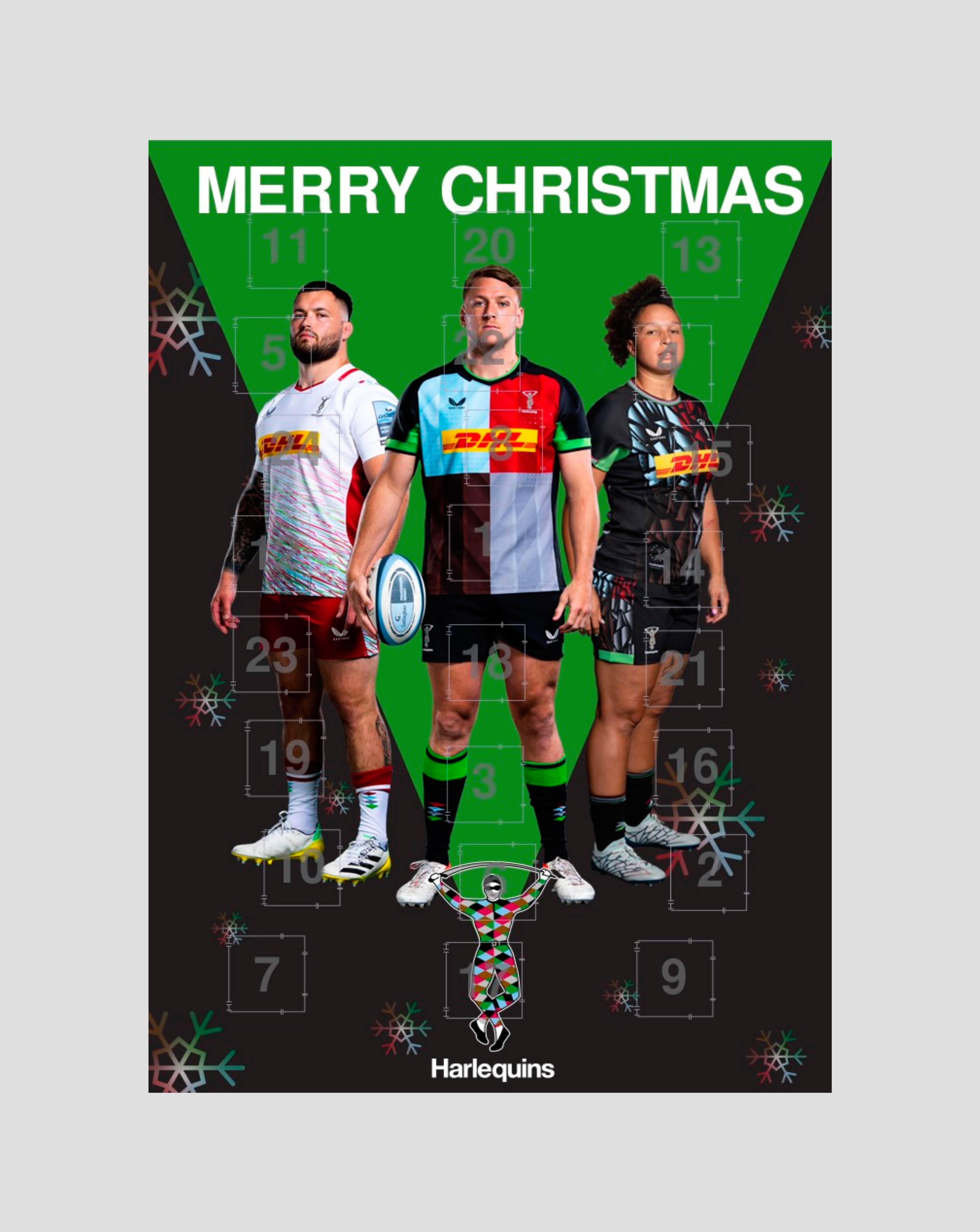 Harlequins Advent Calendar