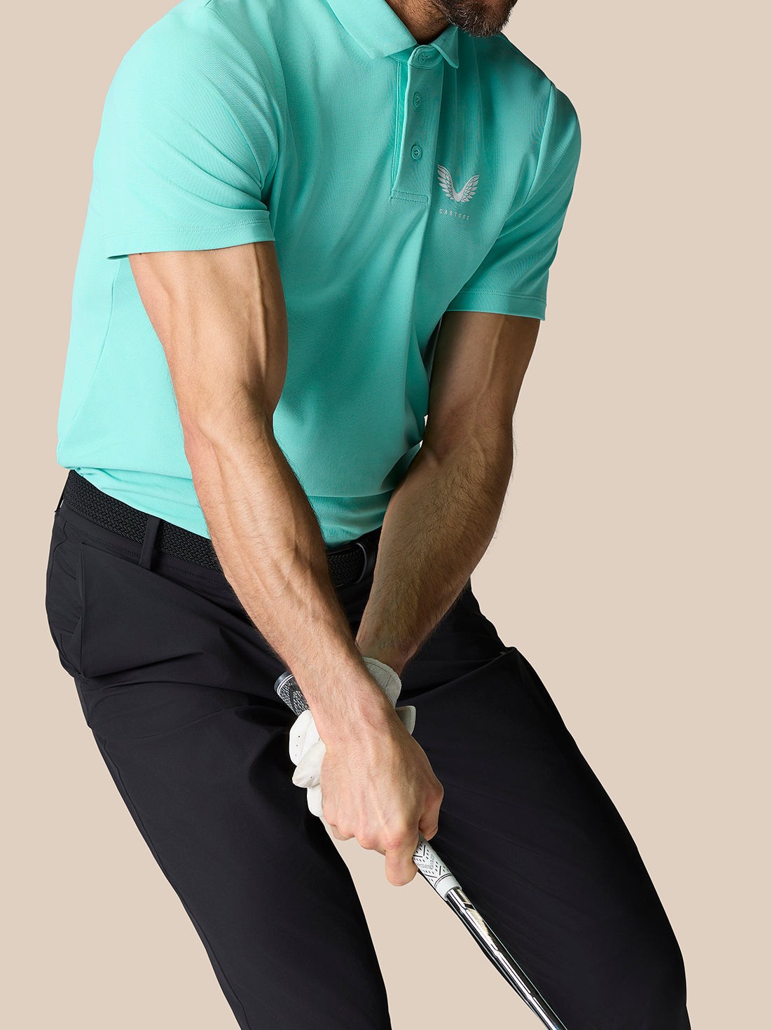 Golf Club Essential Polo - Light Aqua