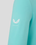 Harlequins Golf 1/4 Zip - LIGHT AQUA