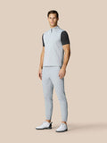 Men’s Golf Club Classic Half Zip Gilet - Mid Grey