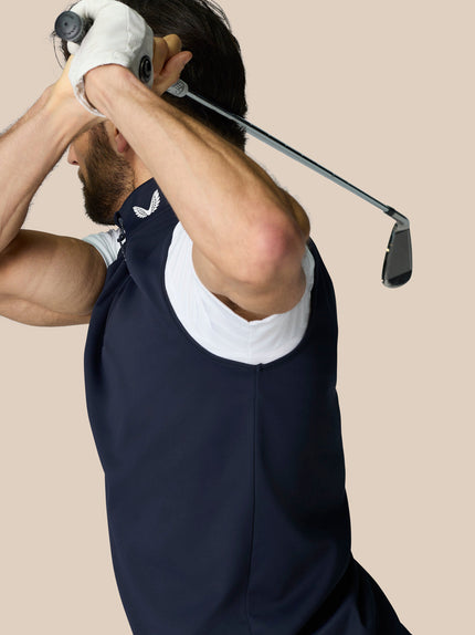 Club 1/2 Zip Gilet - Navy