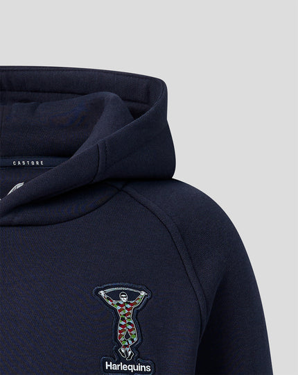 HARLEQUINS JUNIOR 2026/27 TRAVEL HOODIE