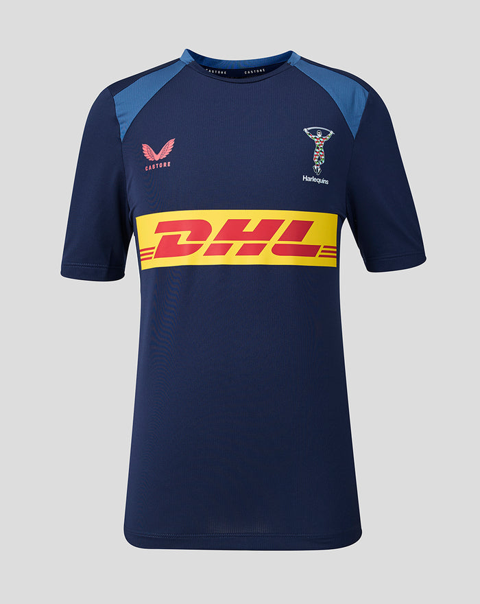 HARLEQUINS JUNIOR 2026/27 TRAINING T-SHIRT - NAVY