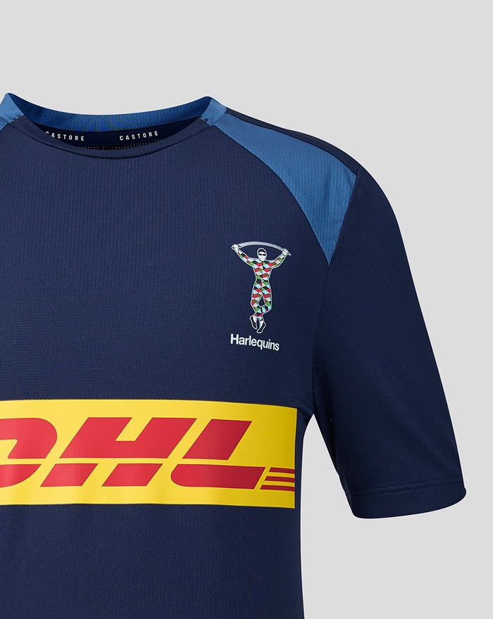 HARLEQUINS JUNIOR 2026/27 TRAINING T-SHIRT - NAVY