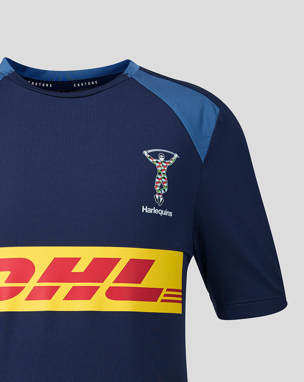 HARLEQUINS JUNIOR 2026/27 TRAINING T-SHIRT - NAVY