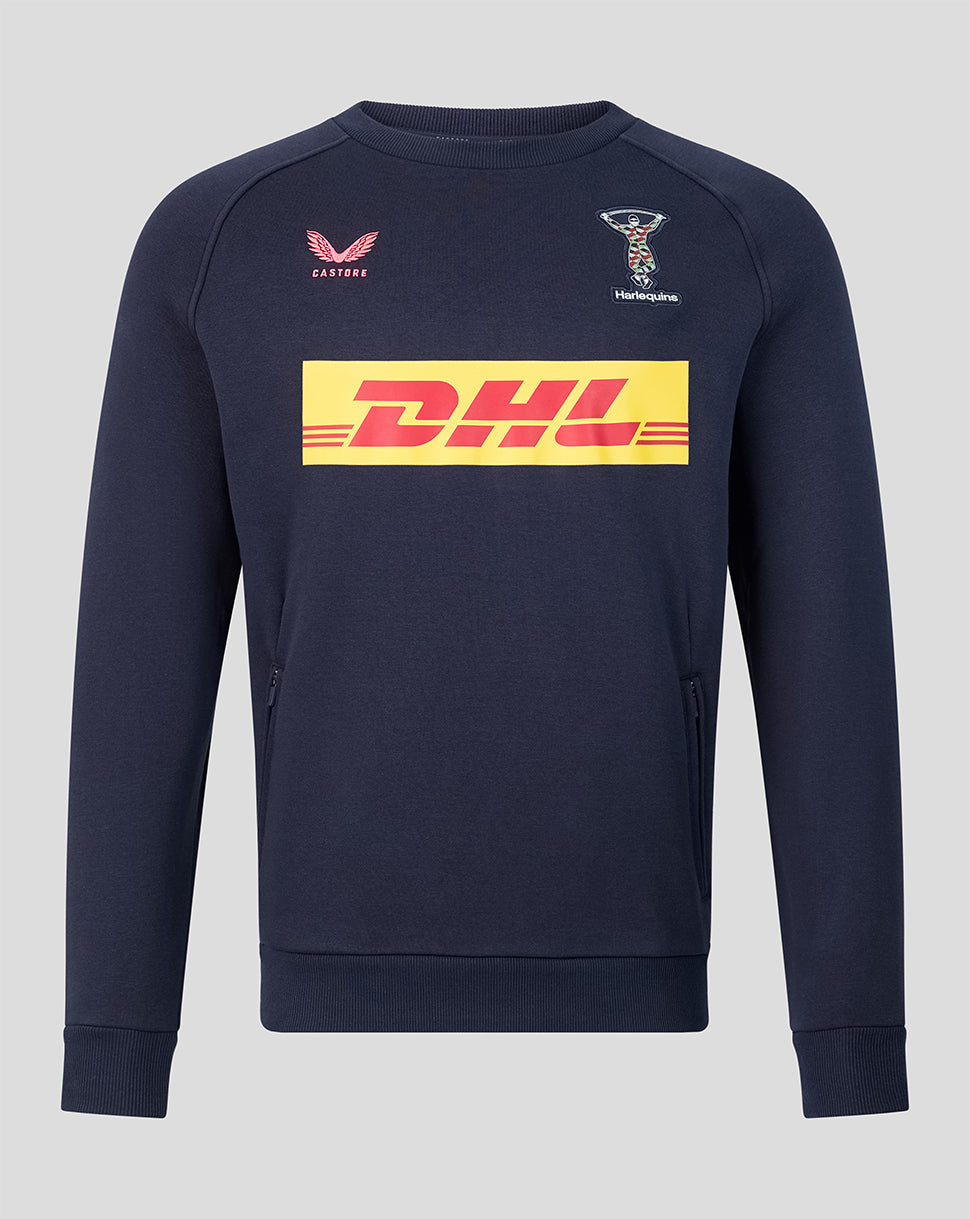 HARLEQUINS MENS 2026/27 TRAVEL SWEATSHIRT