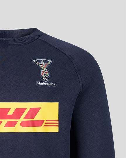 HARLEQUINS MENS 2026/27 TRAVEL SWEATSHIRT
