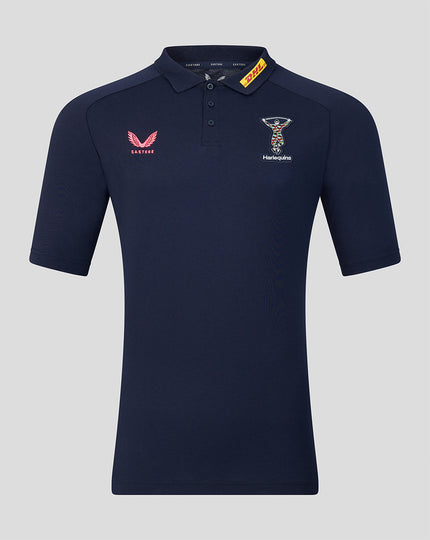 HARLEQUINS MENS 2026/27 TRAVEL POLO