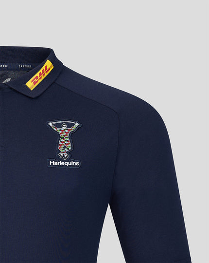 HARLEQUINS MENS 2026/27 TRAVEL POLO