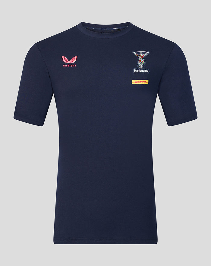 HARLEQUINS MENS 2026/27 TRAVEL T-SHIRT