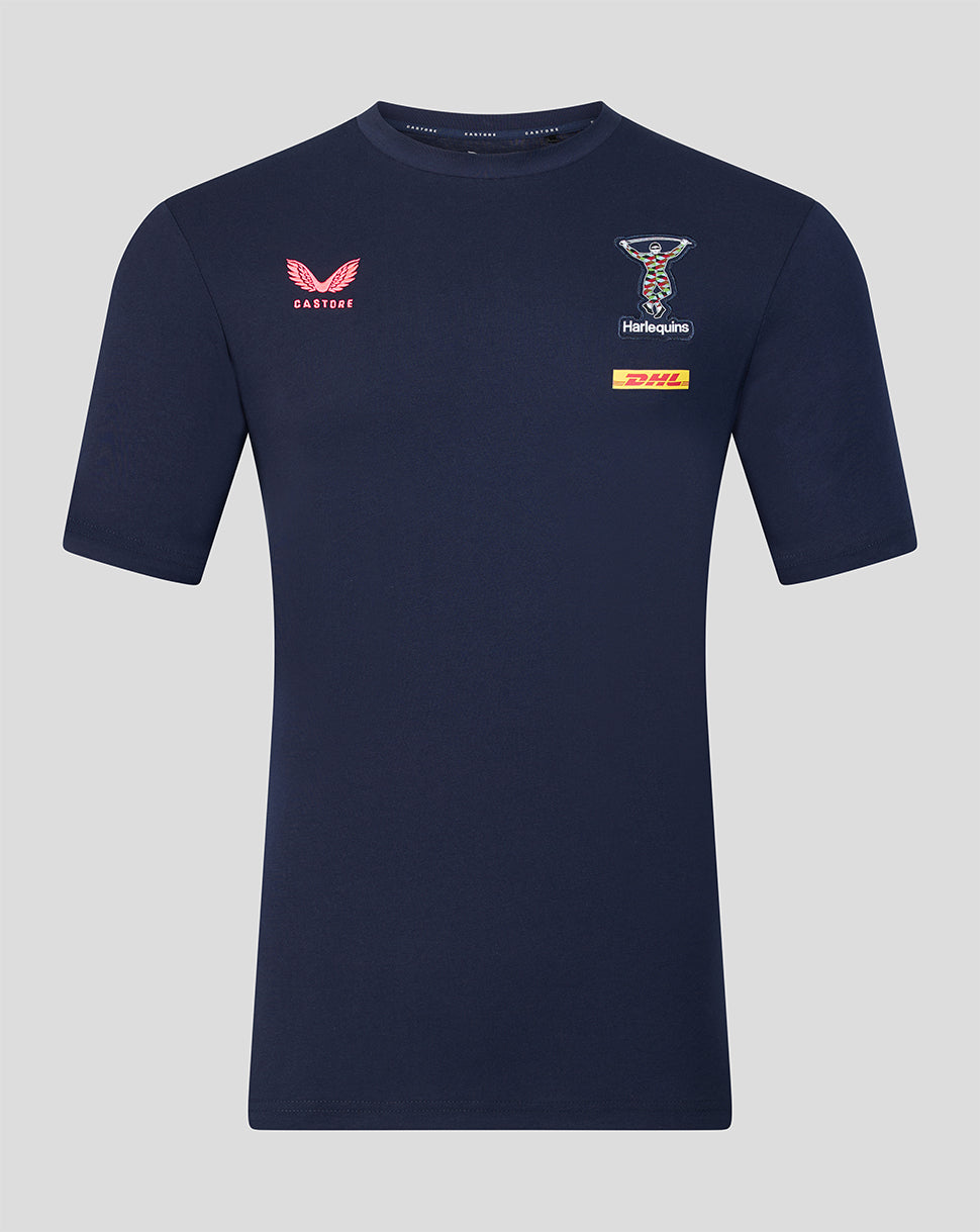 HARLEQUINS MENS 2026/27 TRAVEL T-SHIRT