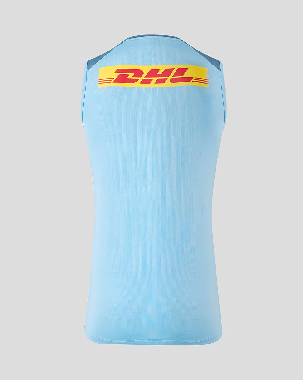 HARLEQUINS MENS 2026/27 TRAINING VEST - GLACIER BLUE