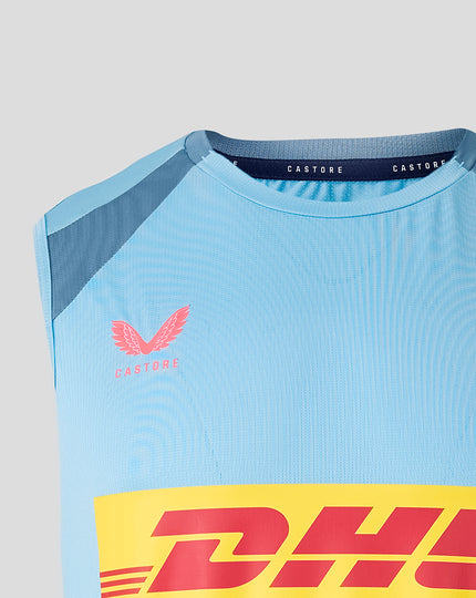 HARLEQUINS MENS 2026/27 TRAINING VEST - GLACIER BLUE
