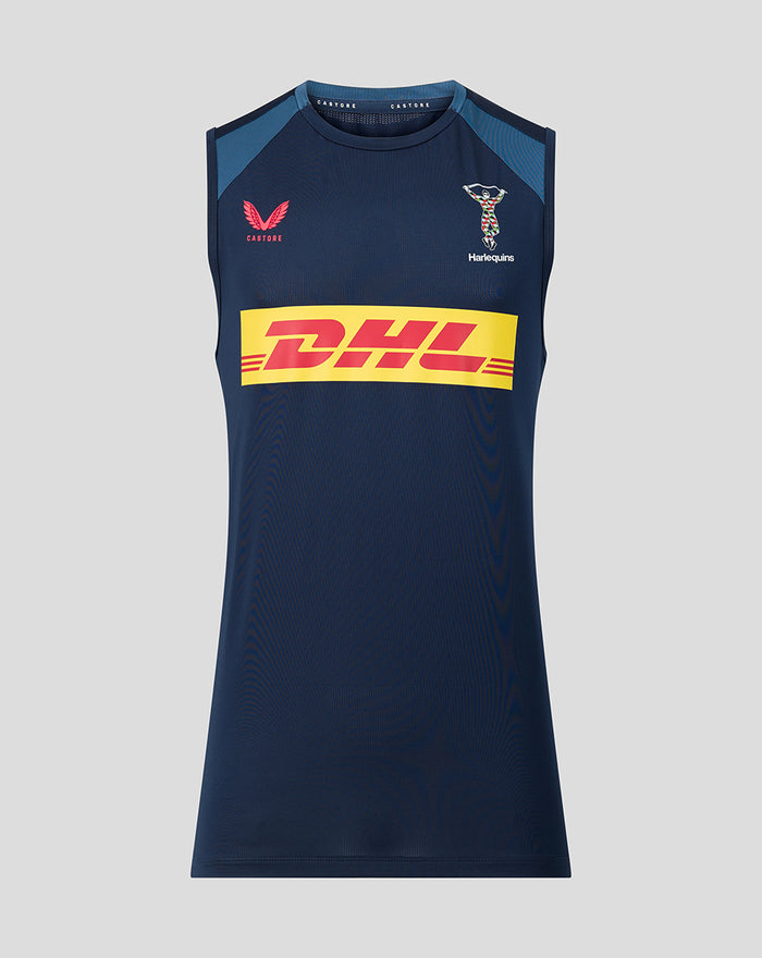 HARLEQUINS MENS 2026/27 TRAINING VEST - NAVY