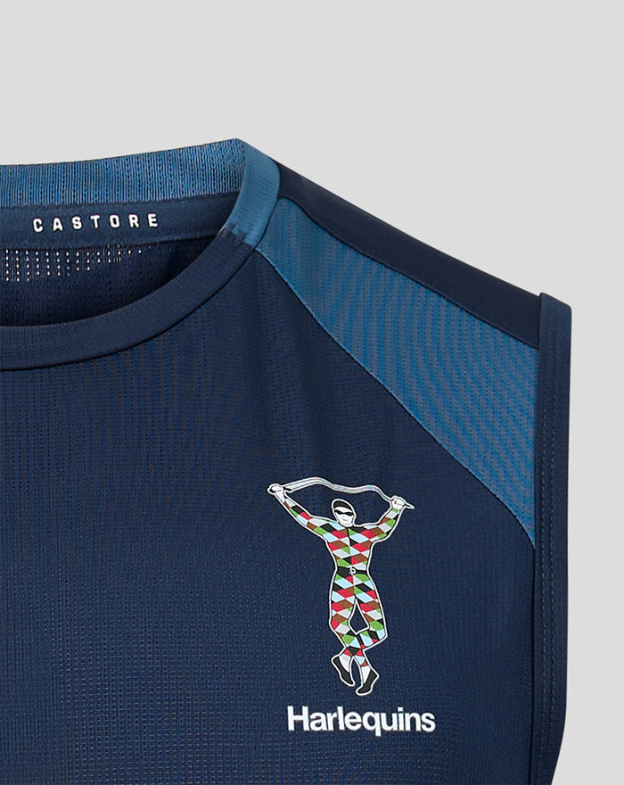 HARLEQUINS MENS 2026/27 TRAINING VEST - NAVY