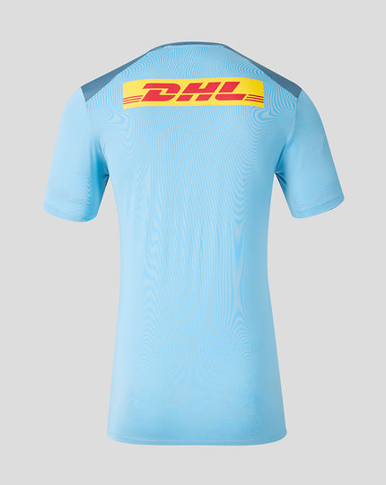 HARLEQUINS MENS 2026/27 TRAINING T-SHIRT - GLACIER BLUE