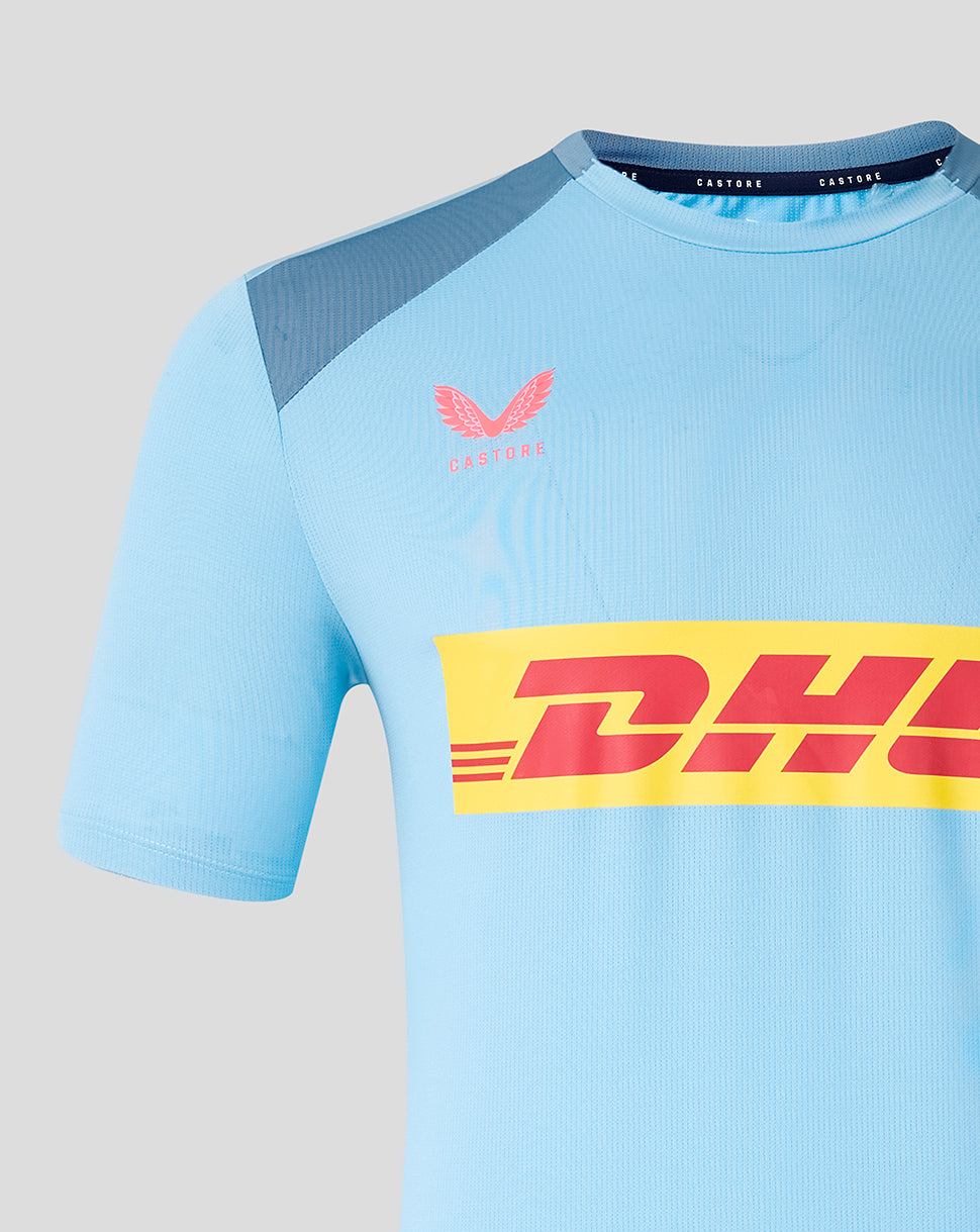 HARLEQUINS MENS 2026/27 TRAINING T-SHIRT - GLACIER BLUE