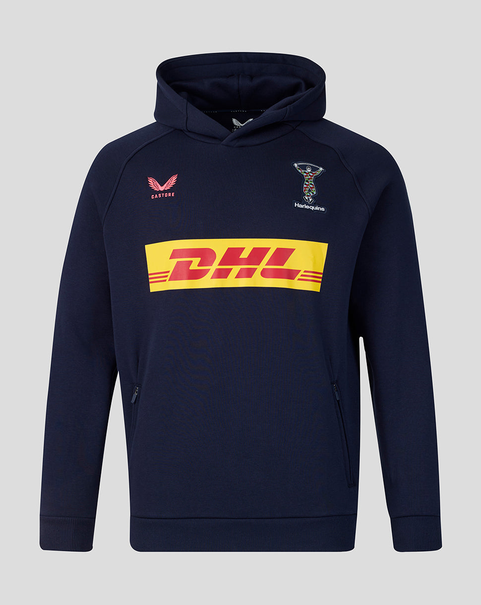 HARLEQUINS MENS 2026/27 TRAVEL  HOODIE