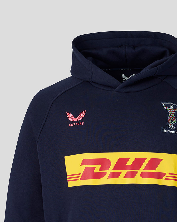HARLEQUINS MENS 2026/27 TRAVEL  HOODIE