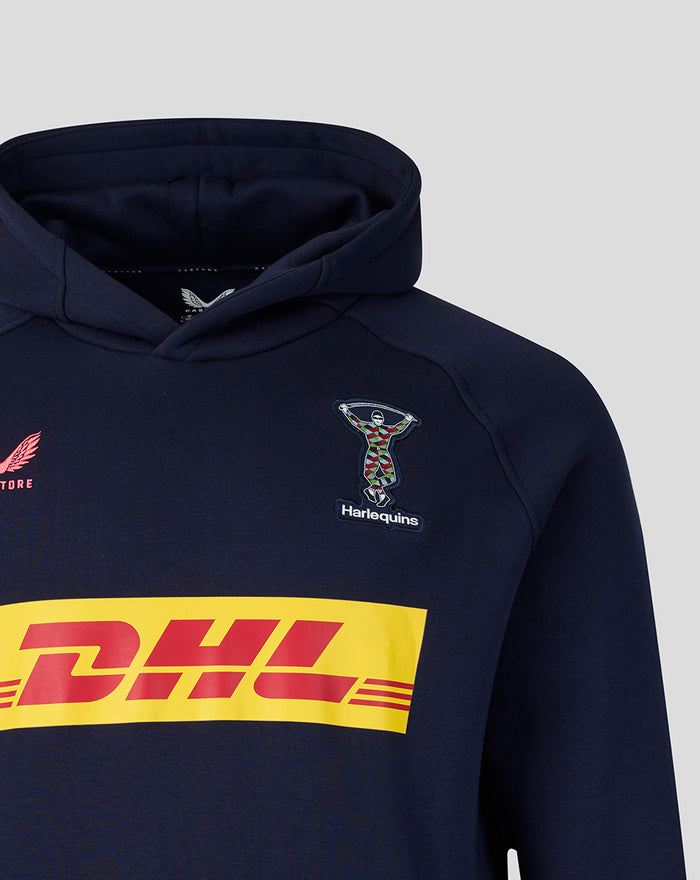 HARLEQUINS MENS 2026/27 TRAVEL  HOODIE