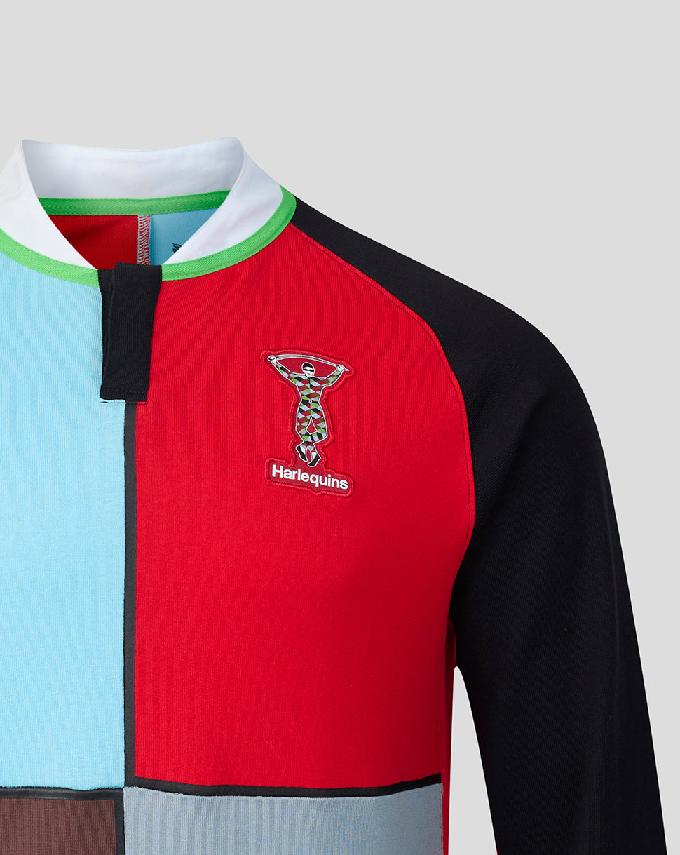 HARLEQUINS MENS 2026/27 HOME CLASSIC LONG SLEEVE SHIRT