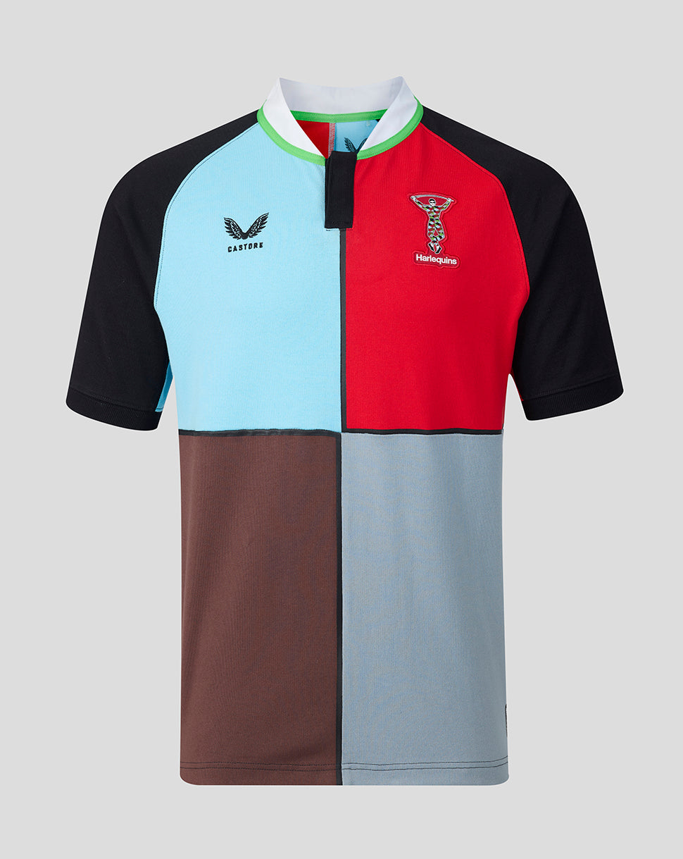 HARLEQUINS MENS 2026/27 HOME CLASSIC SHORT SLEEVE SHIRT