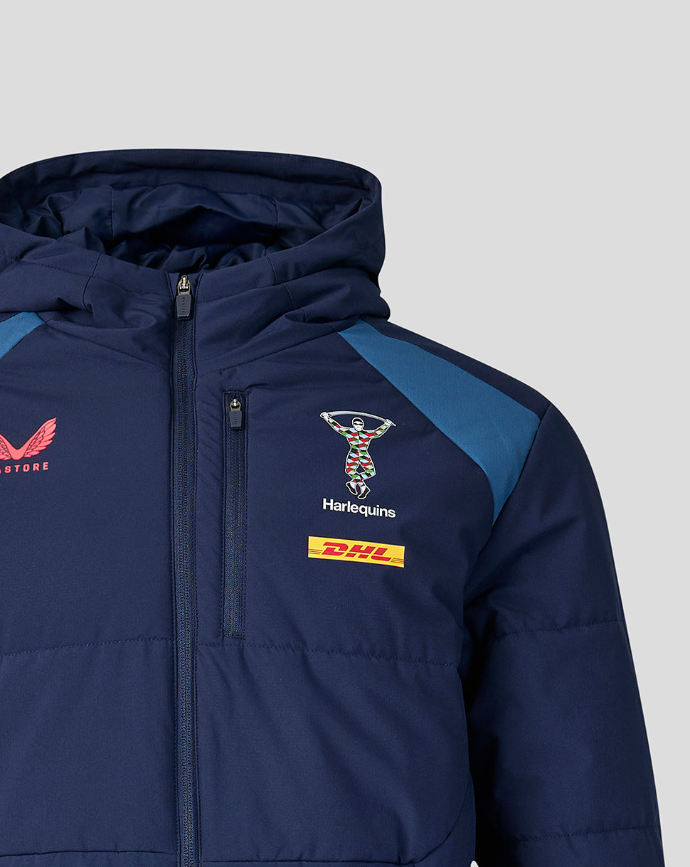 HARLEQUINS UNISEX 2026/27 TRAINING PADDED JACKET