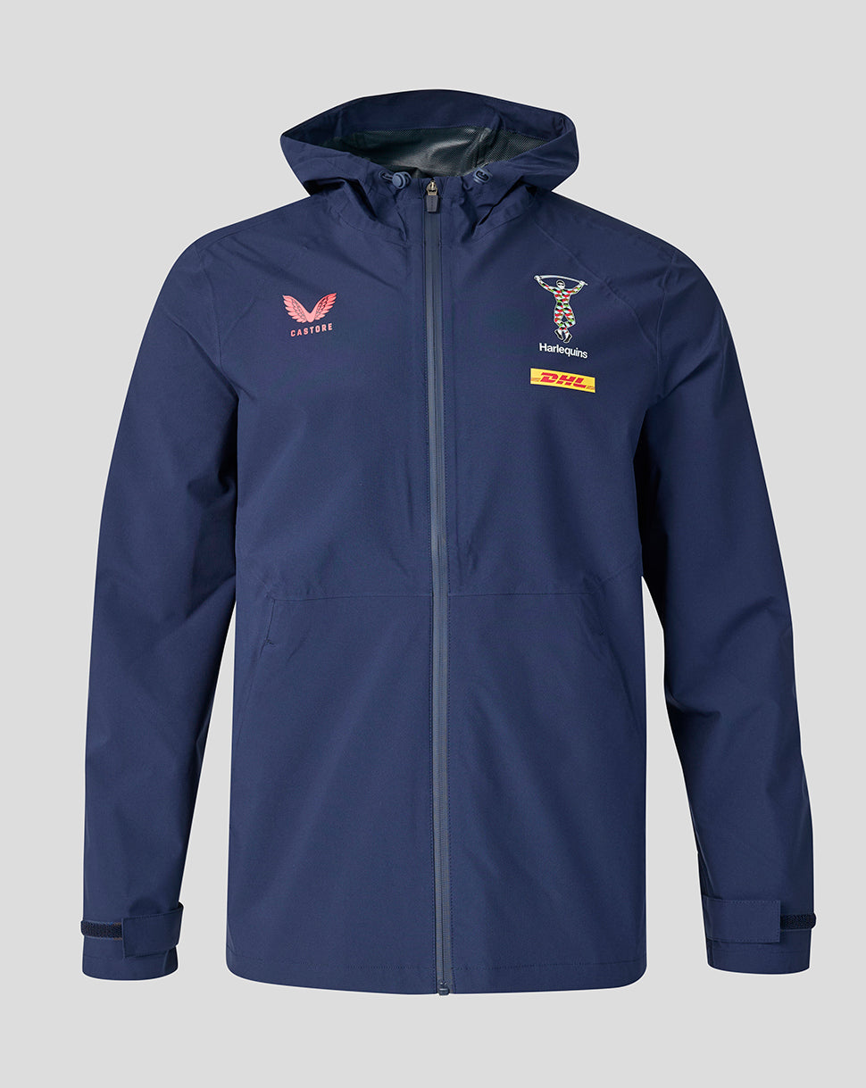 HARLEQUINS UNISEX 2026/27 TRAINING RAIN JACKET