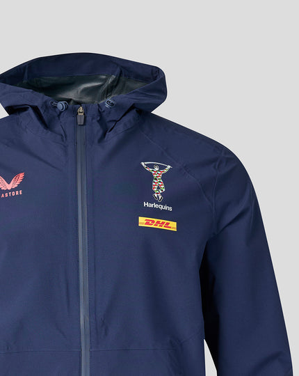 HARLEQUINS UNISEX 2026/27 TRAINING RAIN JACKET