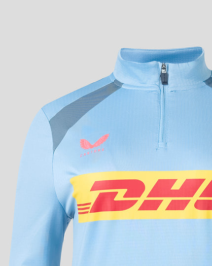 HARLEQUINS WOMENS 2026/27 TRAINING QUARTER ZIP TOP - GLACIER BLUE