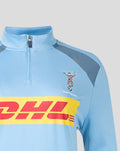 HARLEQUINS WOMENS 2026/27 TRAINING QUARTER ZIP TOP - GLACIER BLUE