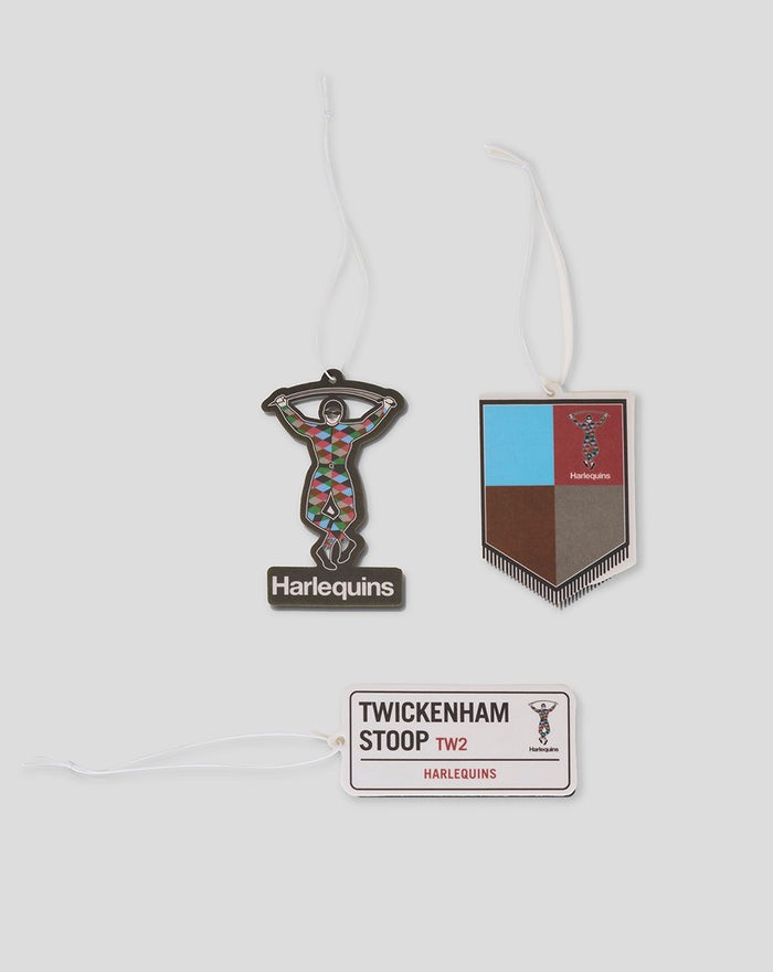 HARLEQUINS 3 PACK AIR FRESHENERS