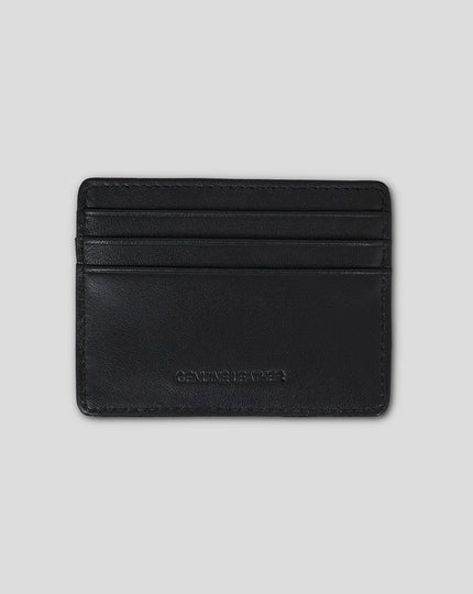 LEATHER DEBOSSED CARD WALLET