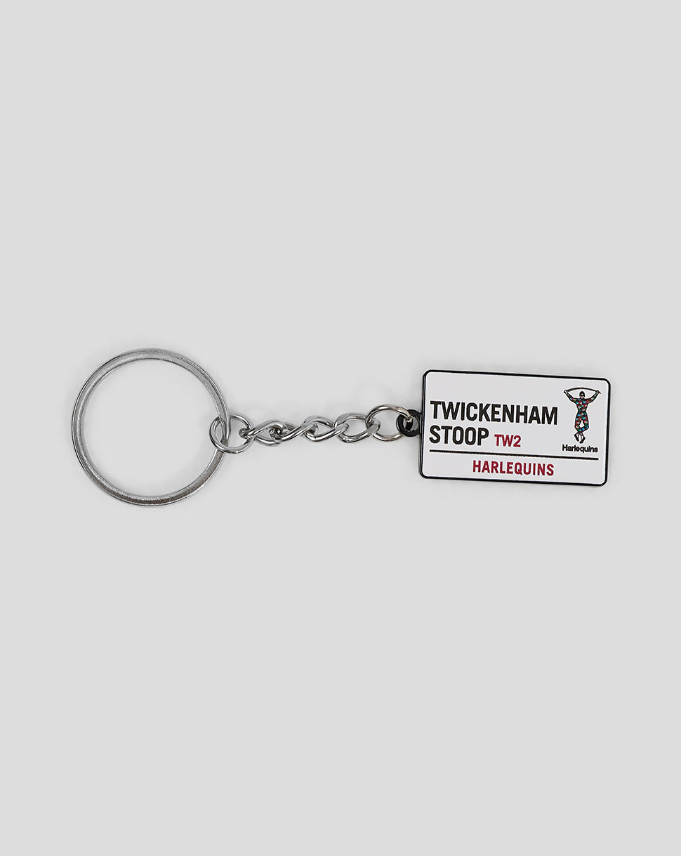 STREET SIGN KEYRING