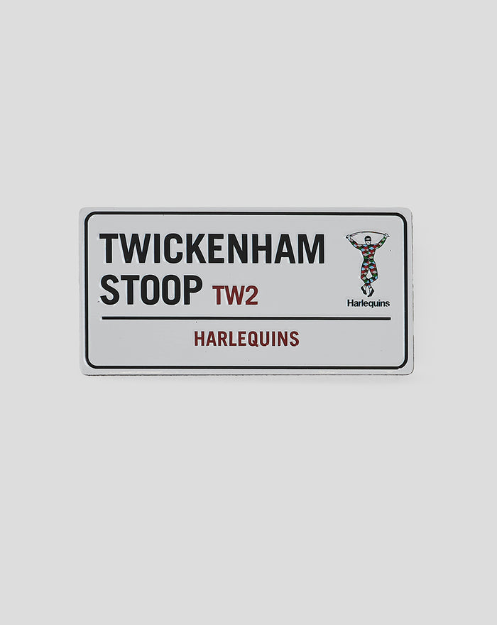 HARLEQUINS MAGNET (STREET SIGN)