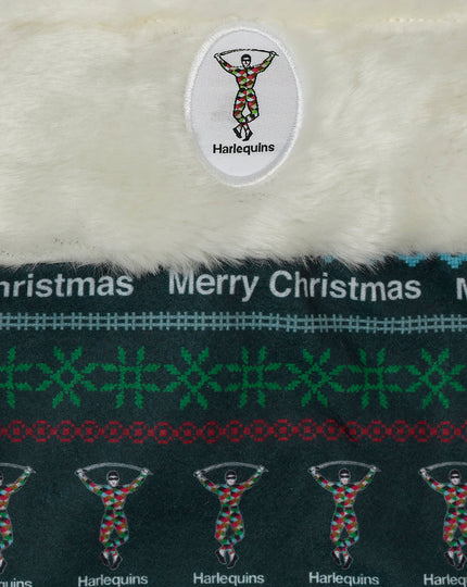 Harlequins Christmas Stocking