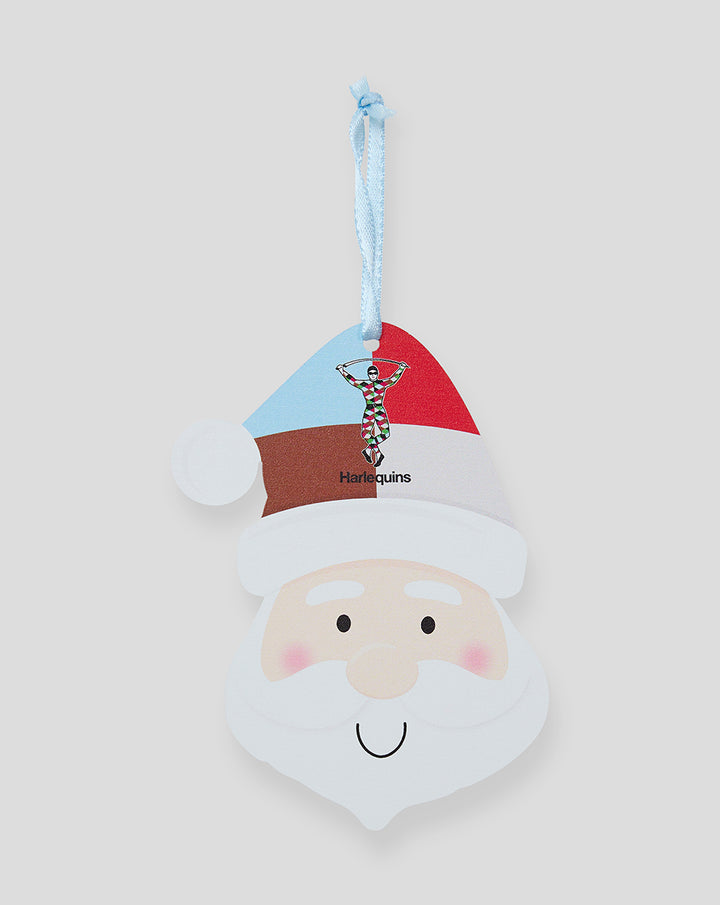 HARLEQUINS CHRISTMAS SANTA DANGLER