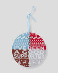 HARLEQUINS CHRISTMAS GOOD SUPPORTER DANGLER