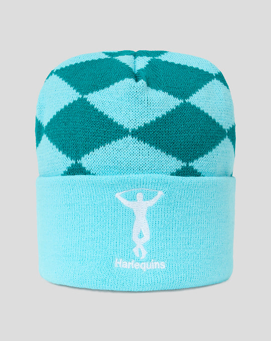HARLEQUINS JUNIOR DIAMOND BEANIE
