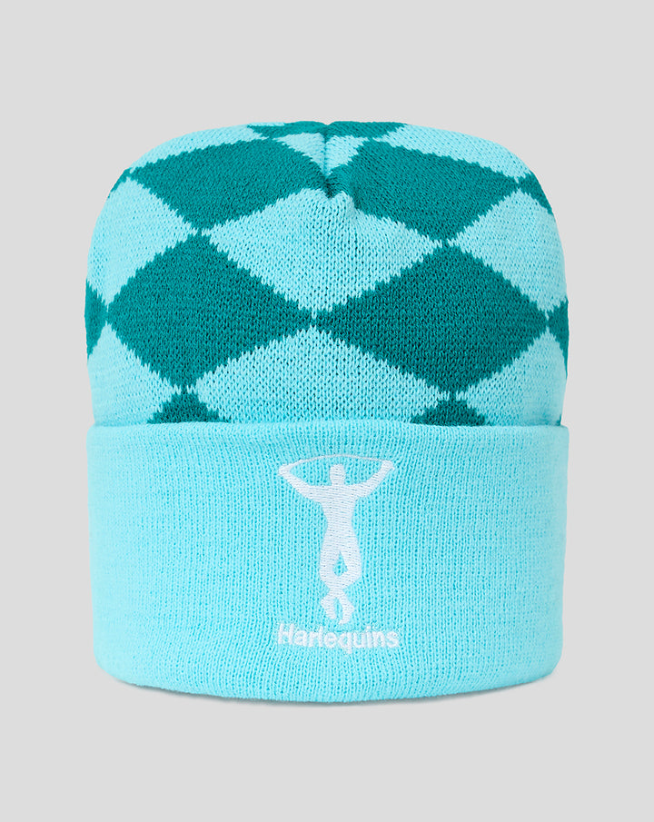 HARLEQUINS JUNIOR DIAMOND BEANIE