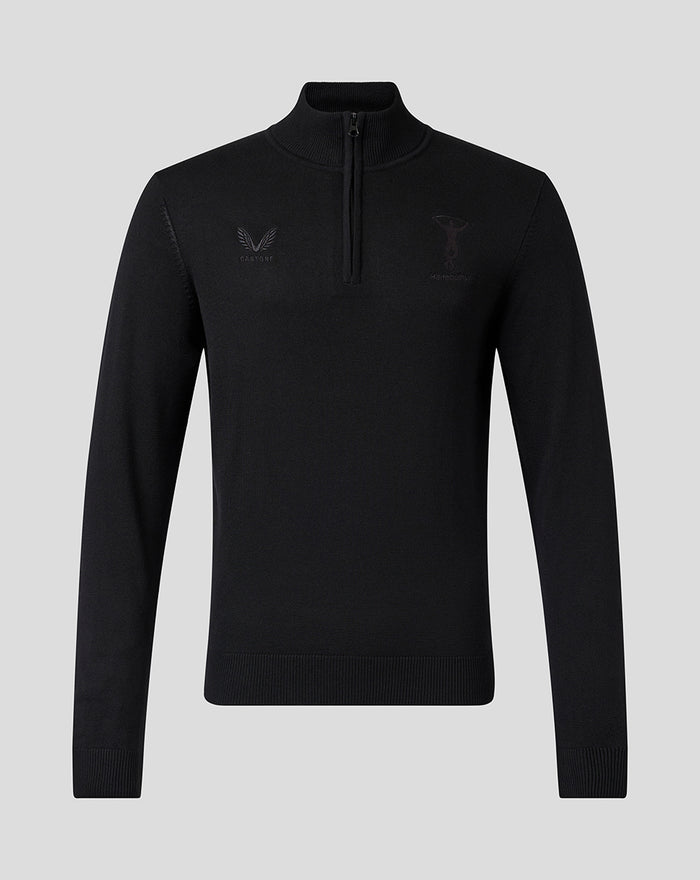 HARLEQUINS MENS 2026/27 EMBROIDERED QUARTER ZIP TOP