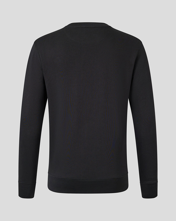 HARLEQUINS MENS 2026/27 EMBROIDERED CREW NECK SWEATSHIRT