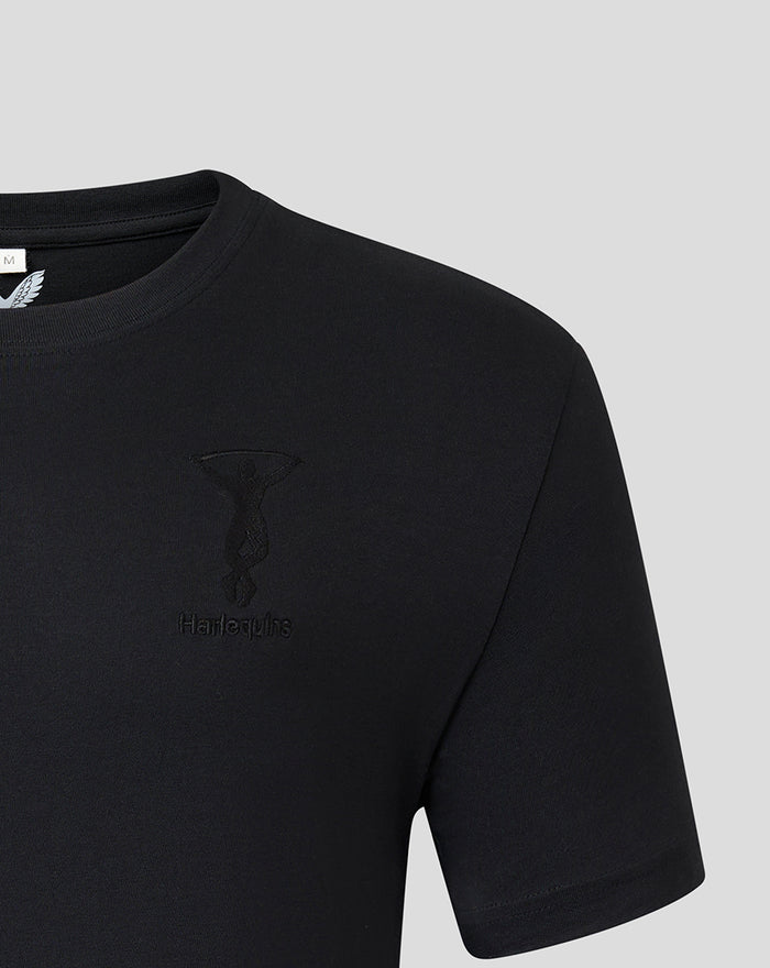 HARLEQUINS MENS 2026/27 EMBROIDERED T-SHIRT