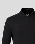 HARLEQUINS MENS 2026/27 EMBROIDERED LONG SLEEVE POLO