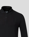 HARLEQUINS MENS 2026/27 EMBROIDERED LONG SLEEVE POLO