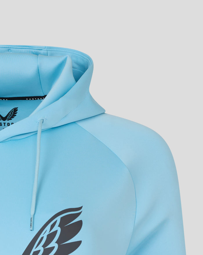 WOMENS 25/26  PRESENTATION SCUBA LOGO HOODIE - SKY BLUE