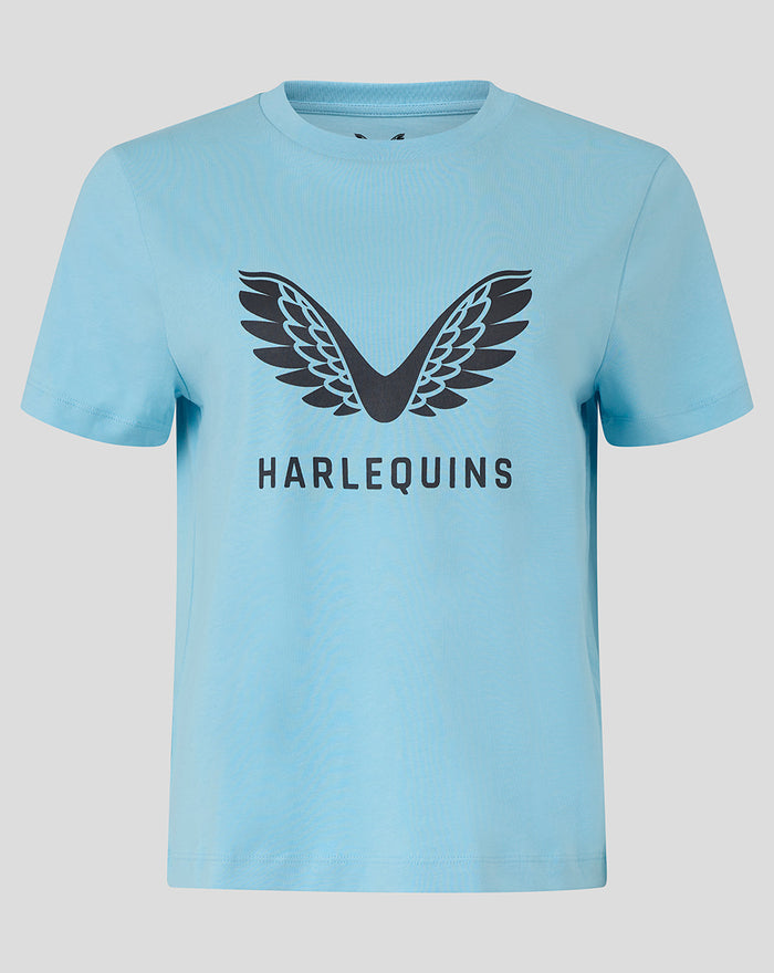 WOMENS 25/26 PRESENTATION LOGO TEE - SKY BLUE