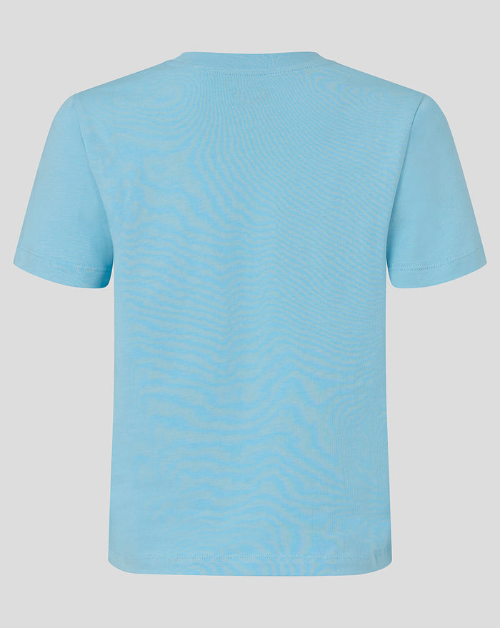 WOMENS 25/26 PRESENTATION LOGO TEE - SKY BLUE